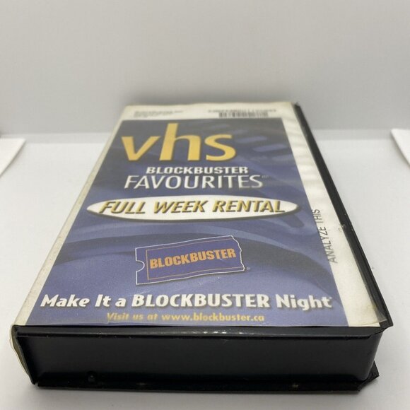 Blockbuster Favourites Video Analyze This VHS Full Week Rental Clamshell Case - Picture 5 of 16